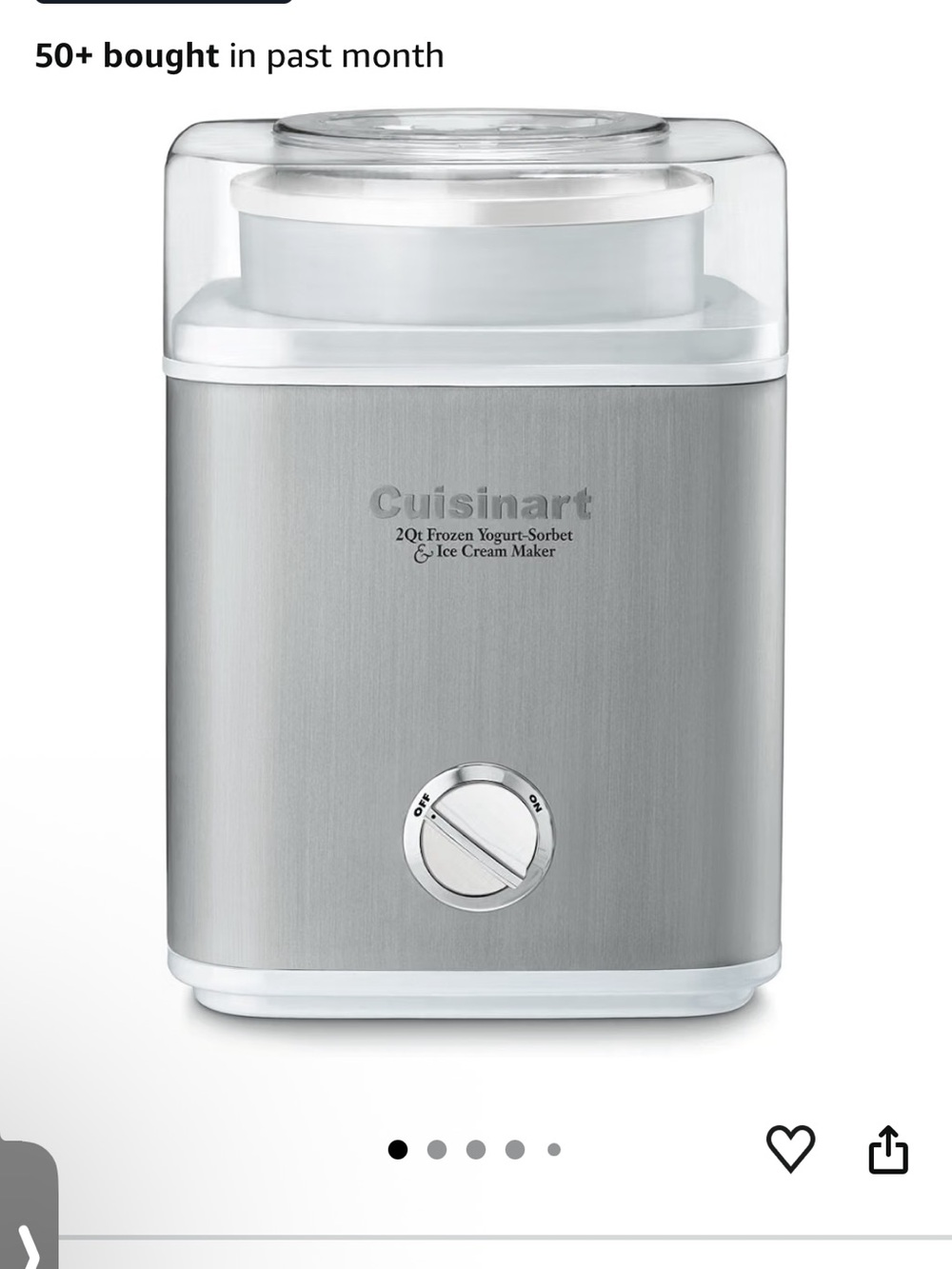 Brand New ice cream maker (no box)